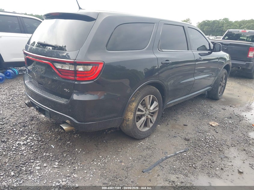 Vin: 1c4sdjct7dc529698, lot: 46316269, dodge durango r/t 20134