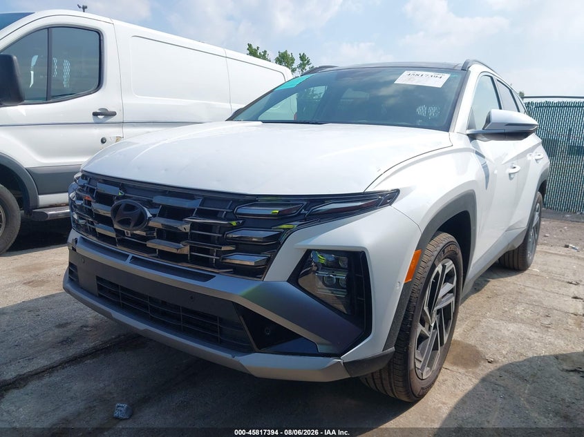 Vin: km8jedd15su398250, lot: 46316275, hyundai tucson hybrid limited 20252