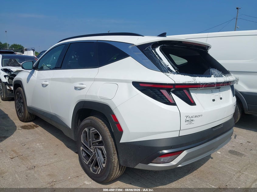 Vin: km8jedd15su398250, lot: 46316275, hyundai tucson hybrid limited 20253