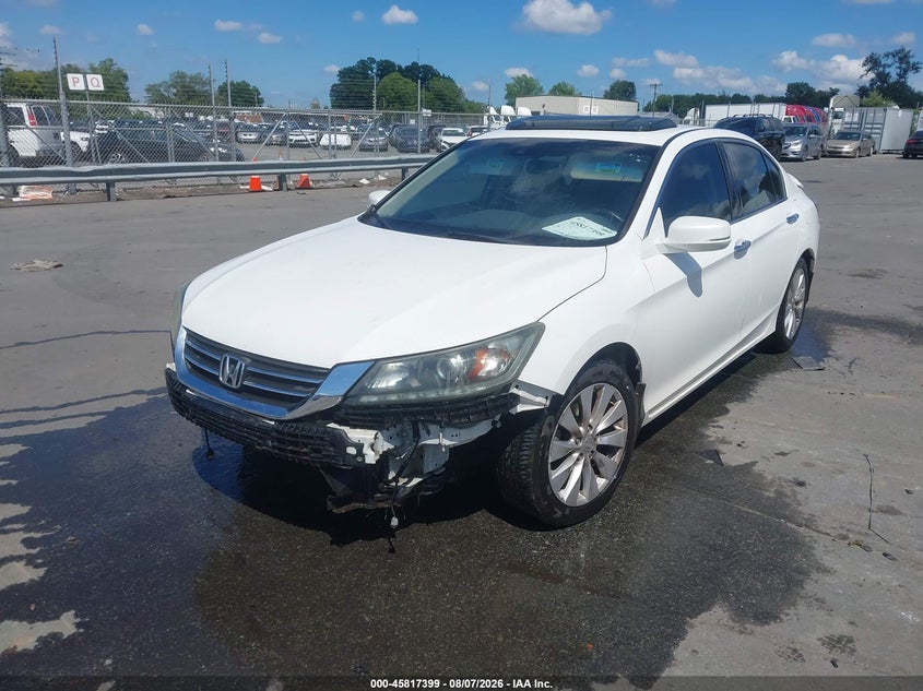 Vin: 1hgcr3f83da005132, lot: 46316280, honda accord ex-l v-6 20132