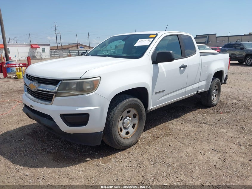 2017 Chevrolet Colorado, Звичайний знос, IAAI, VIN 1GCHSBEA7H1196051 — фото 2