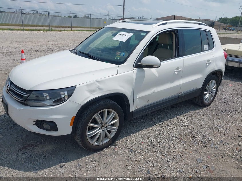 Vin: wvgbv3ax3dw090332, lot: 46316294, volkswagen tiguan se 20132