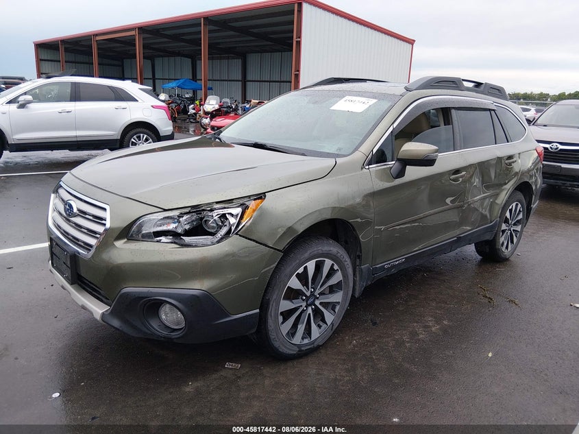 Vin: 4s4bsbnc6g3359715, lot: 46316323, subaru outback 2.5i limited 20162