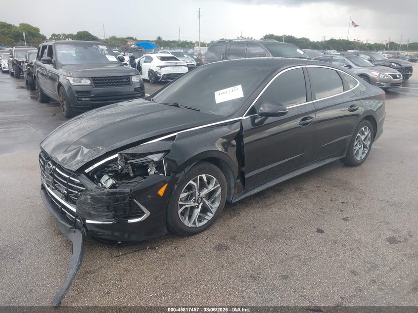 Vin: kmhl24ja0pa248822, lot: 46316338, hyundai sonata se 20232