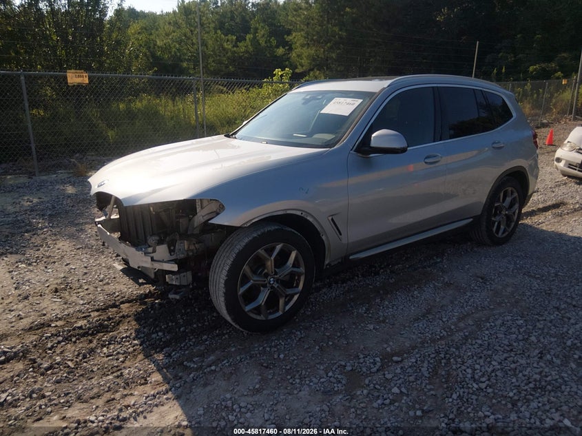 BMW X3 2021 VIN 5UXTY3C01M9G67228