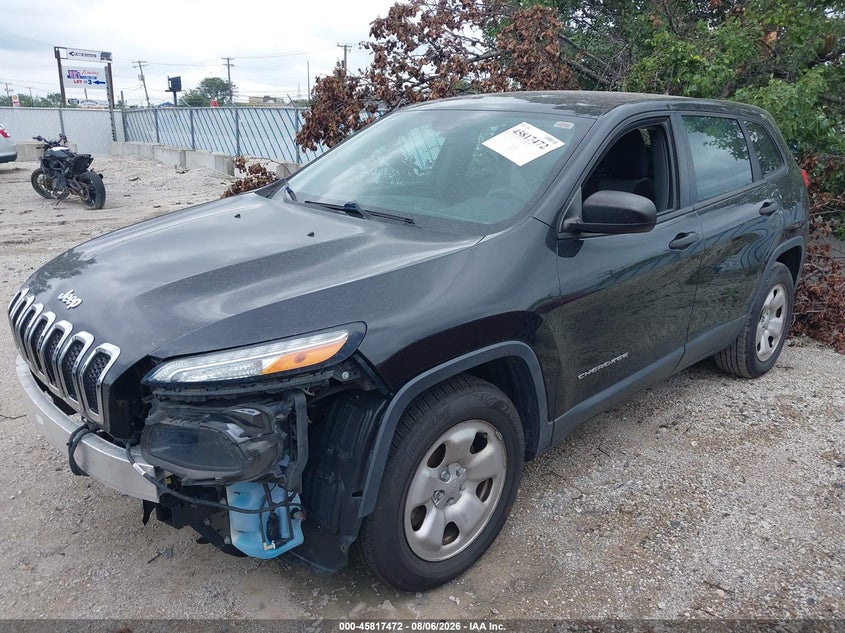Vin: 1c4pjlab7ew312690, lot: 46316353, jeep cherokee sport 20142