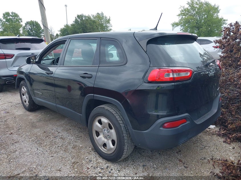 Vin: 1c4pjlab7ew312690, lot: 46316353, jeep cherokee sport 20143