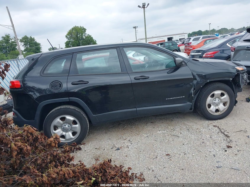 Vin: 1c4pjlab7ew312690, lot: 46316353, jeep cherokee sport 20144