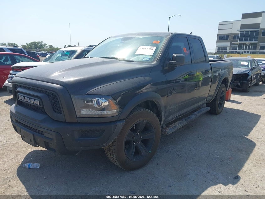 Vin: 1c6rr6gg6ns199075, lot: 46316361, ram 1500 classic warlock  4x2 6'4 box 20222