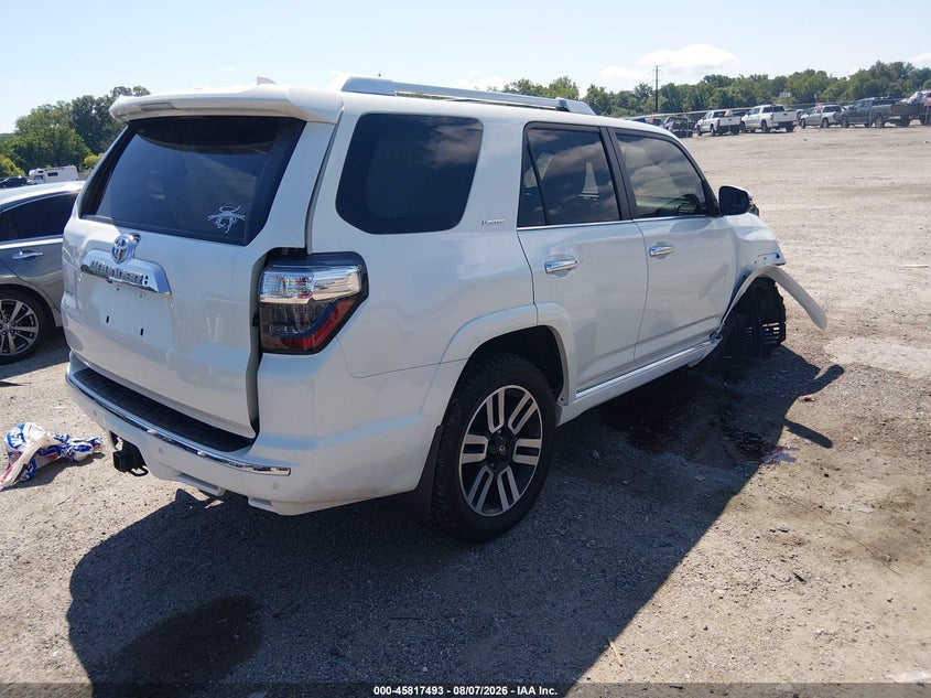 Vin: jteku5jr1p6119606, lot: 46316374, toyota 4runner limited 20234