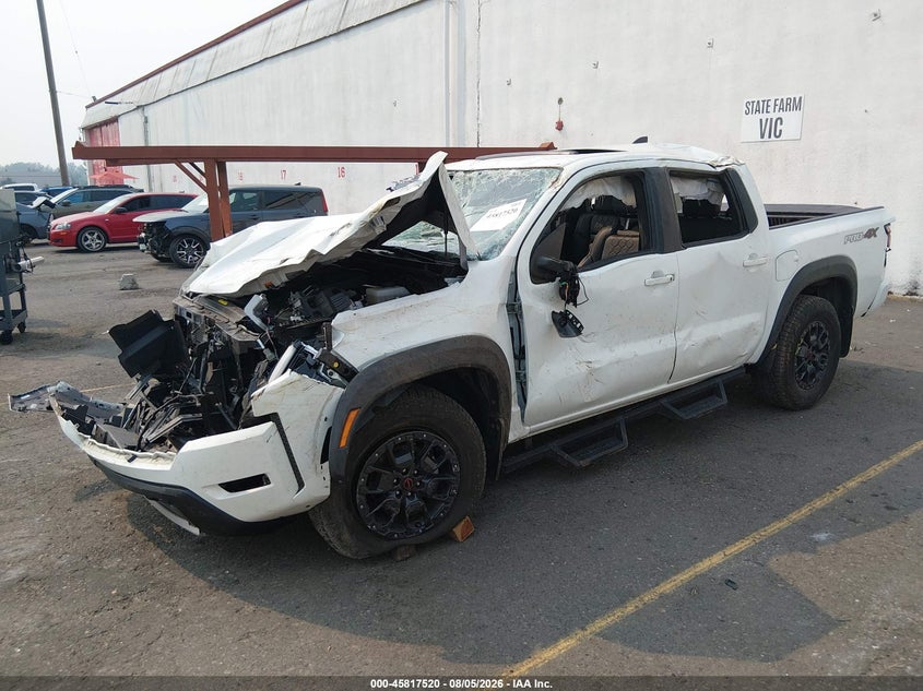 Vin: 1n6ed1ek2nn604621, lot: 46316401, nissan frontier pro-4x 4x4 20222