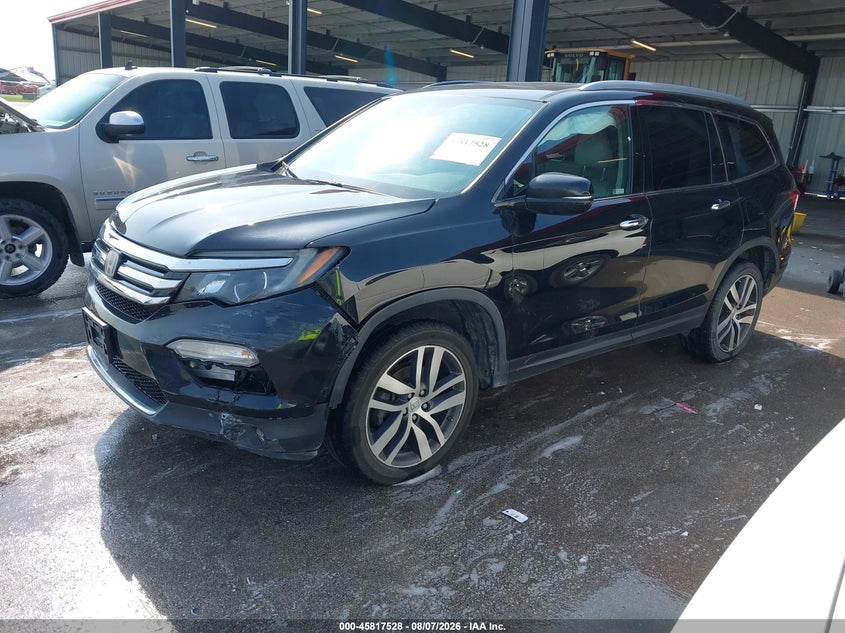 Vin: 5fnyf6h99jb014604, lot: 46316409, honda pilot touring 20182