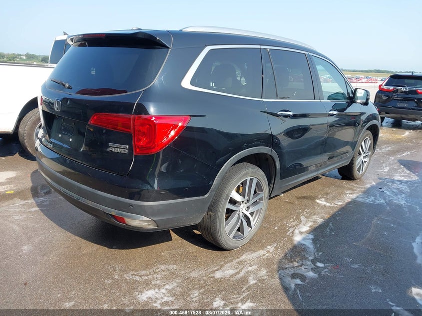 Vin: 5fnyf6h99jb014604, lot: 46316409, honda pilot touring 20184