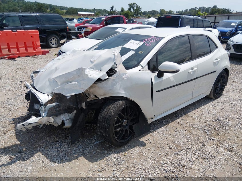 Vin: jtnk4rbexk3054395, lot: 46316410, toyota corolla xse 20192