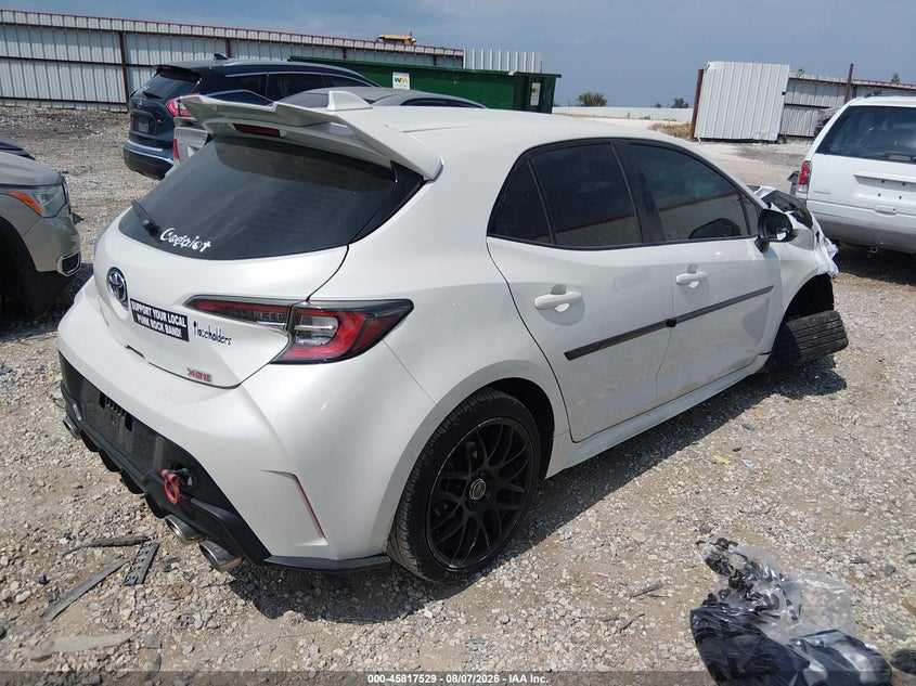 Vin: jtnk4rbexk3054395, lot: 46316410, toyota corolla xse 20194