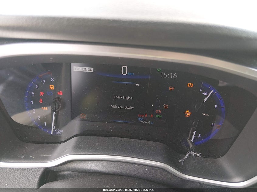 2019 TOYOTA COROLLA auction photo 7