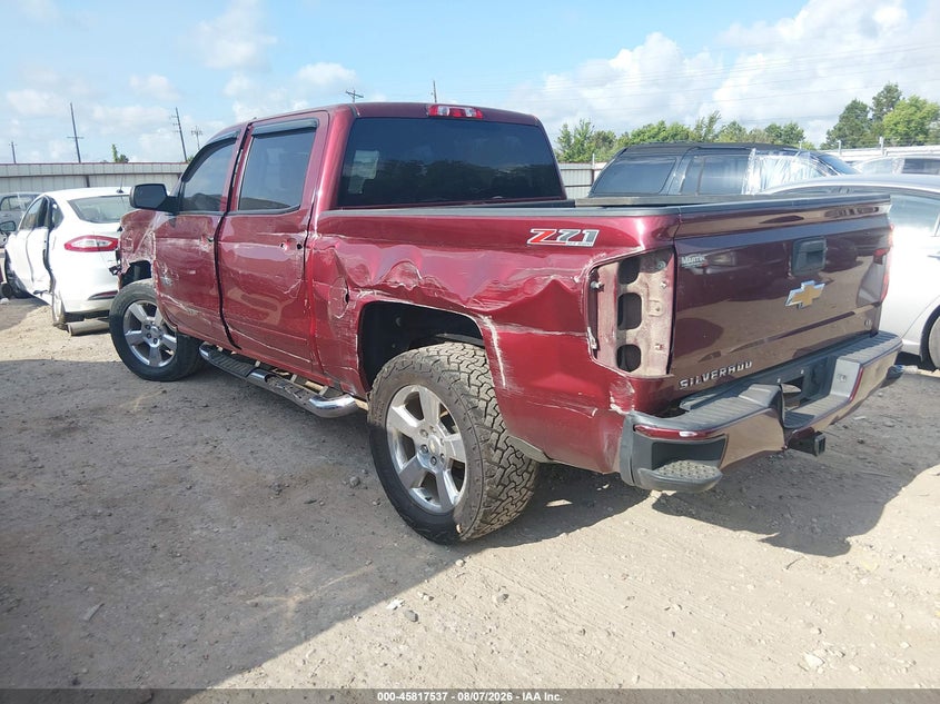 Vin: 3gcukrec3gg339991, lot: 46316418, chevrolet silverado 1500 lt 20163