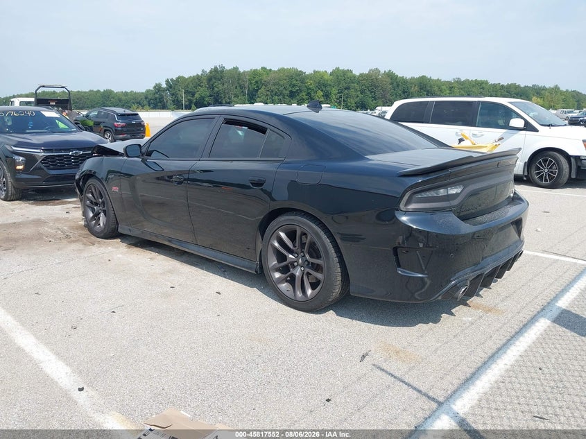 Vin: 2c3cdxgj8kh535900, lot: 46316433, dodge charger scat pack rwd 20193