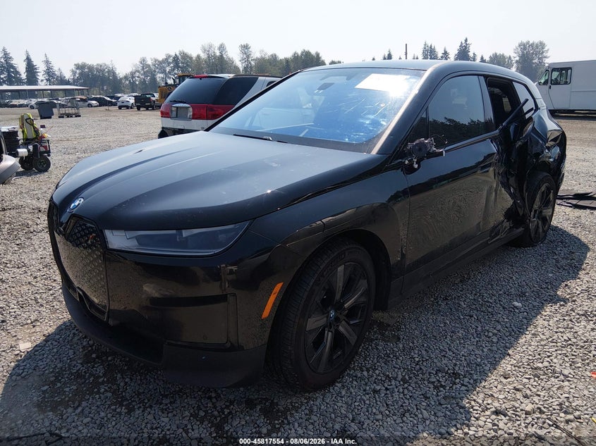 Vin: wb523cf0xsct23171, lot: 46316435, bmw ix xdrive50 20252