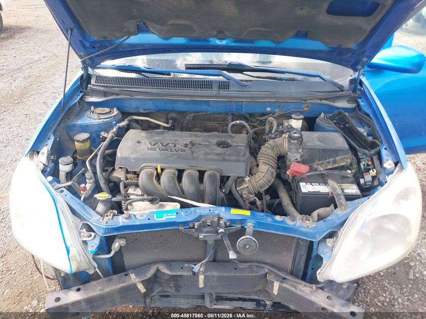 TOYOTA MATRIX 2007 VIN 2T1KR32E27C649663