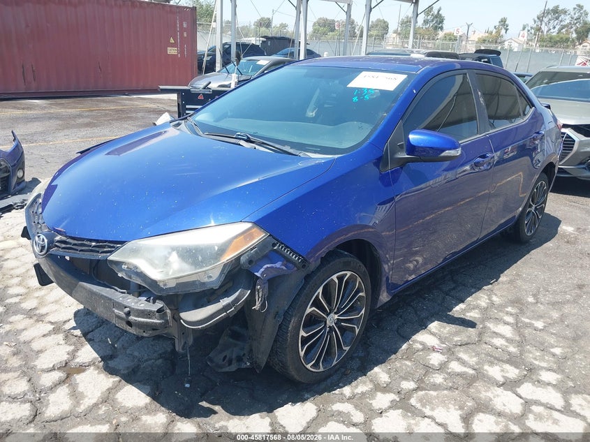 Vin: 5yfburhe6gp401053, lot: 46316449, toyota corolla s plus 20162