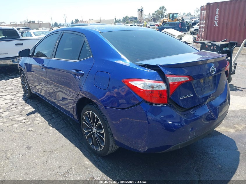 Vin: 5yfburhe6gp401053, lot: 46316449, toyota corolla s plus 20163