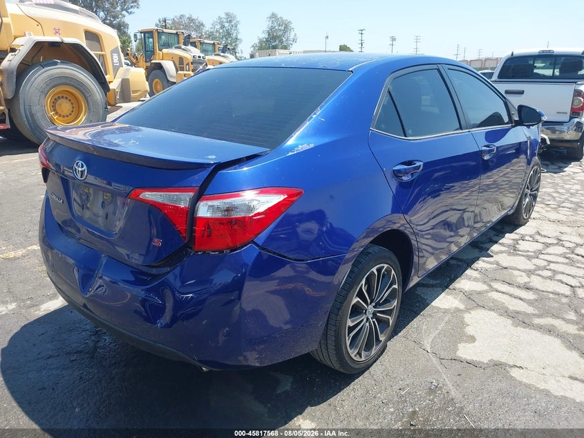 Vin: 5yfburhe6gp401053, lot: 46316449, toyota corolla s plus 20164