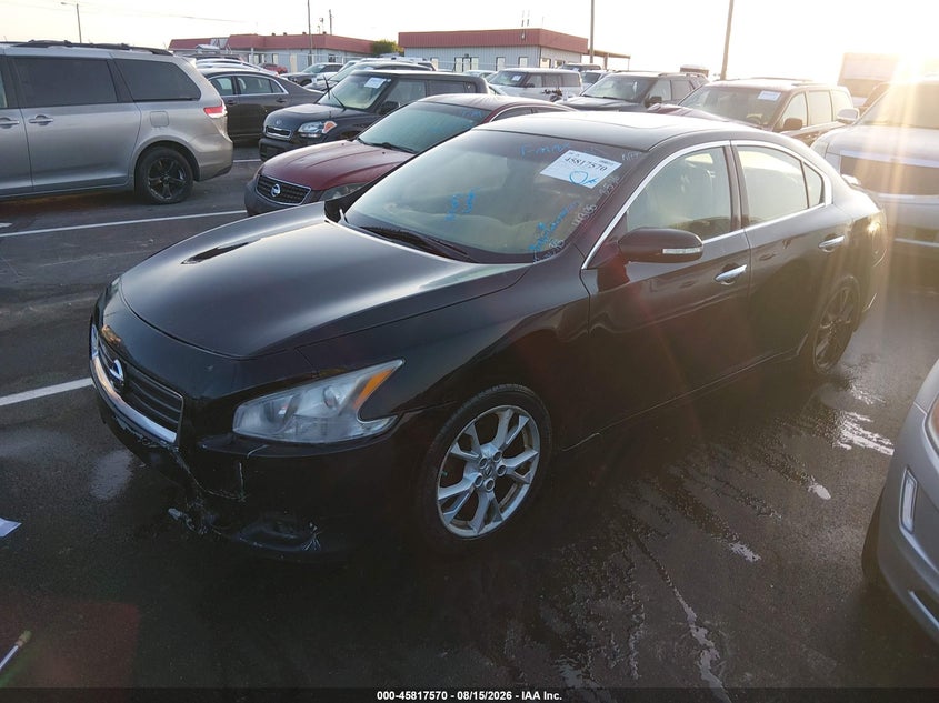 2014 NISSAN MAXIMA auction photo 2