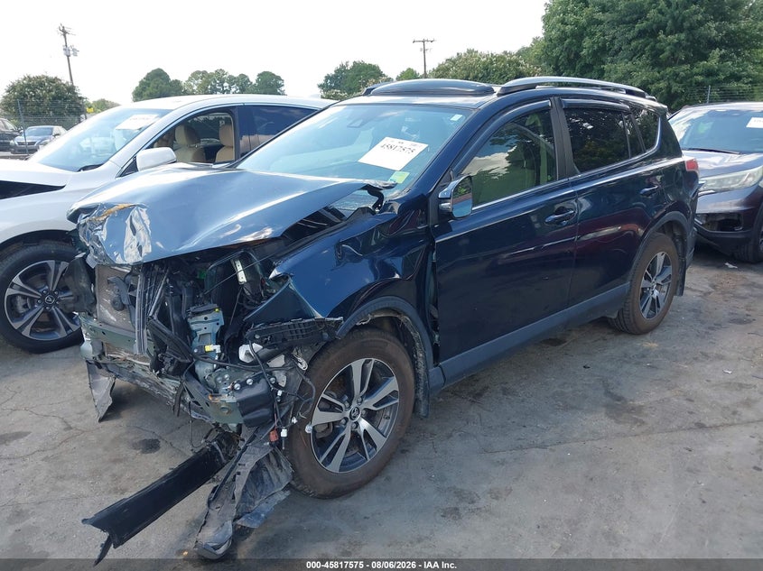 Vin: jtmwfrev3jj738369, lot: 46316455, toyota rav4 xle 20182