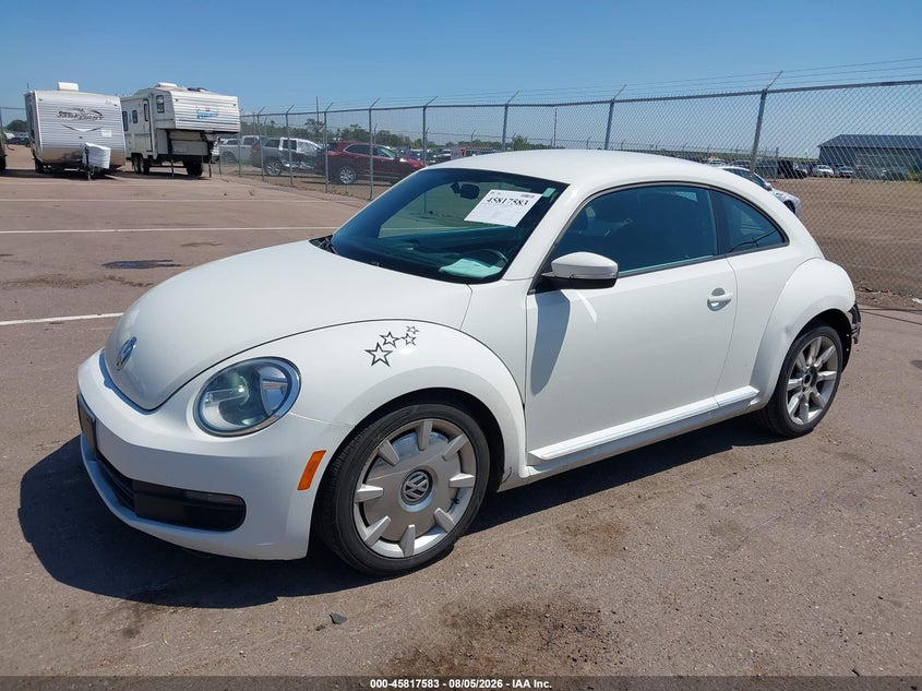 Vin: 3vwjp7atxcm653015, lot: 46316464, volkswagen beetle 2.5l 20122