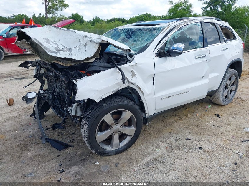 Vin: 1c4rjebg5fc126034, lot: 46316470, jeep grand cherokee limited 20152