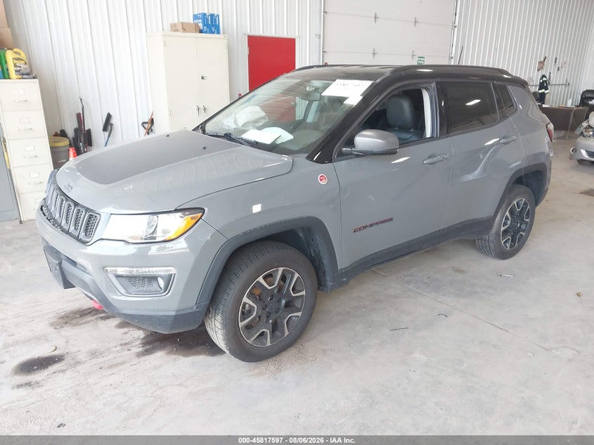 Vin: 3c4njddb7lt144061, lot: 46316478, jeep compass trailhawk 4x4 20202