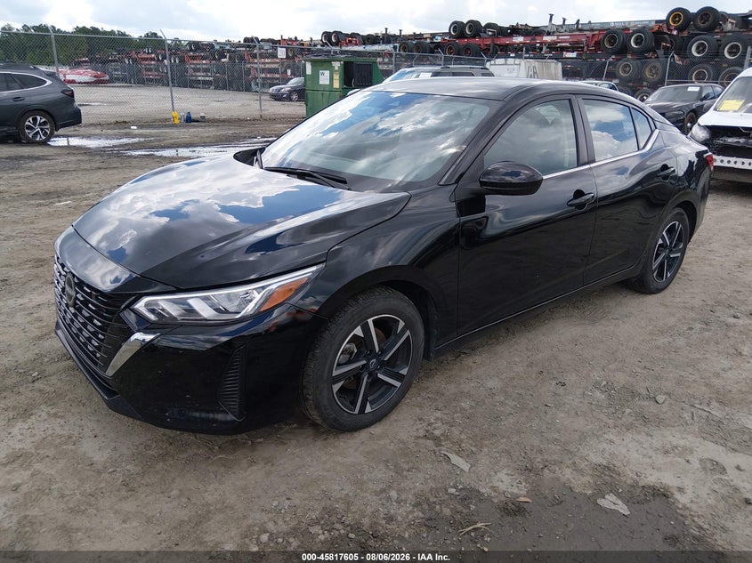 Vin: 3n1ab8cv0ry348164, lot: 46316485, nissan sentra sv xtronic cvt 20242