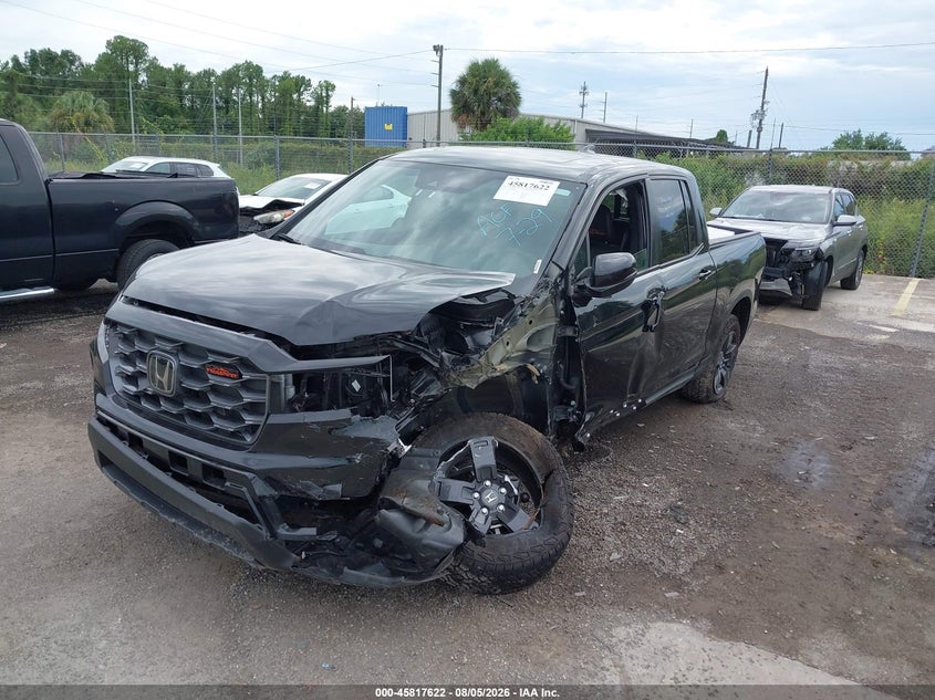2026 Honda Ridgeline, Left Front, IAAI, VIN 5FPYK3F63TB009606 — photo 2