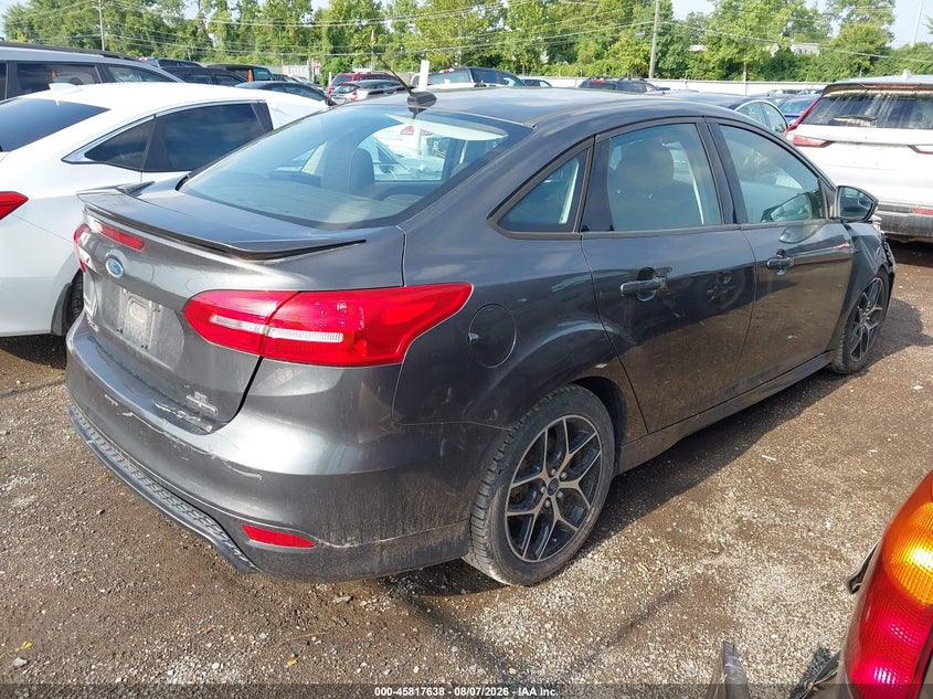 Vin: 1fadp3f2xfl217916, lot: 46316519, ford focus se 20154