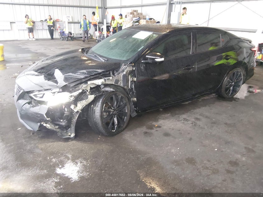 Vin: 1n4aa6ev4pc512979, lot: 46316534, nissan maxima sr xtronic cvt 20232