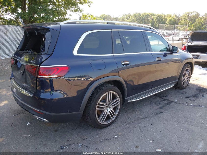 Vin: 4jgff5ke8ma473932, lot: 46316539, mercedes-benz gls 450 4matic 20214