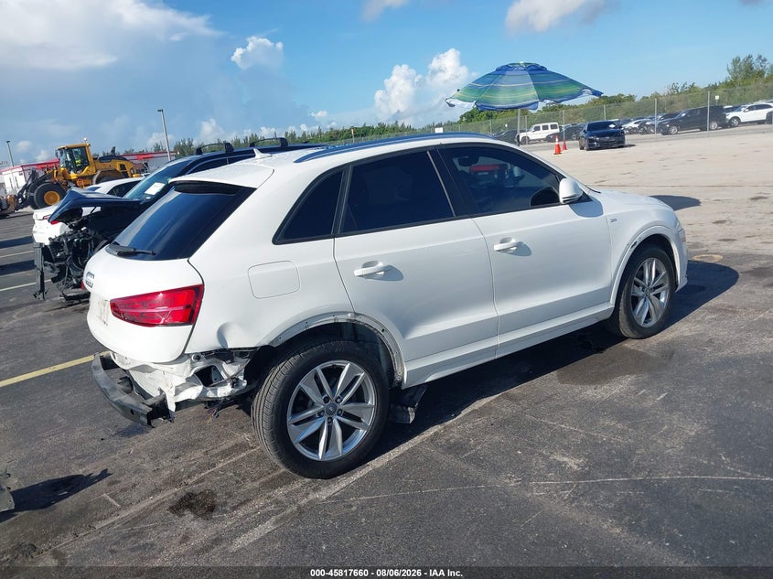 Vin: wa1bccfs1jr010876, lot: 46316541, audi q3 2.0t premium/2.0t sport premium 20184