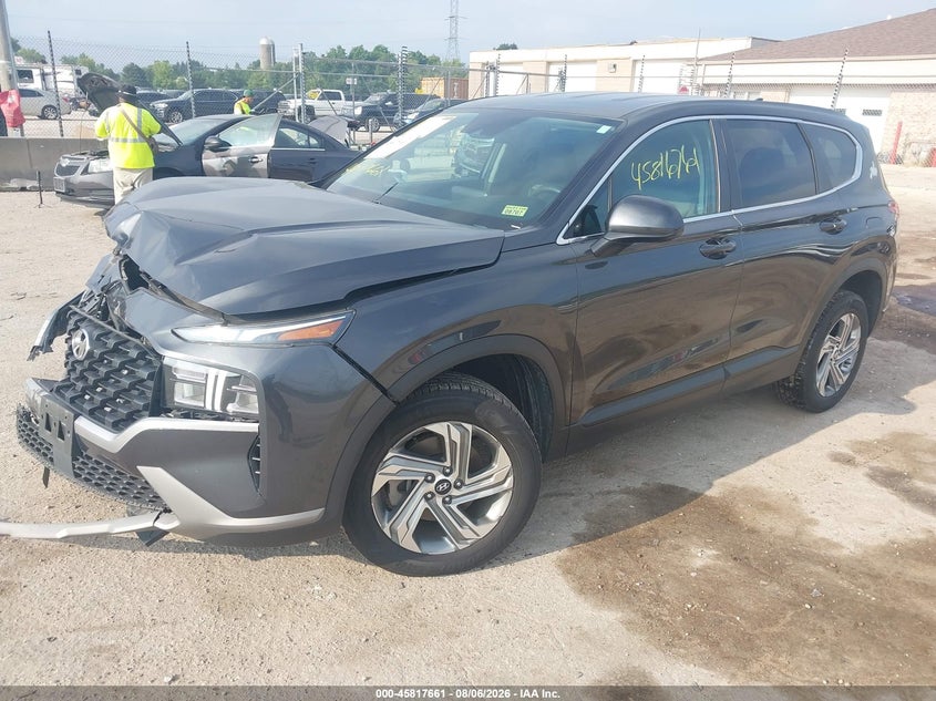 Vin: 5nms1daj0mh322860, lot: 46316542, hyundai santa fe se 20212