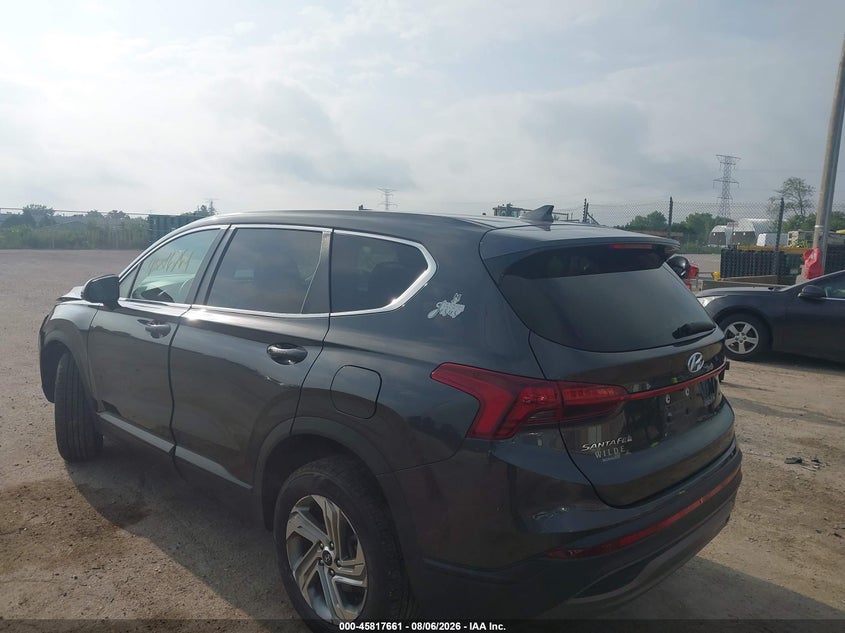 Vin: 5nms1daj0mh322860, lot: 46316542, hyundai santa fe se 20213
