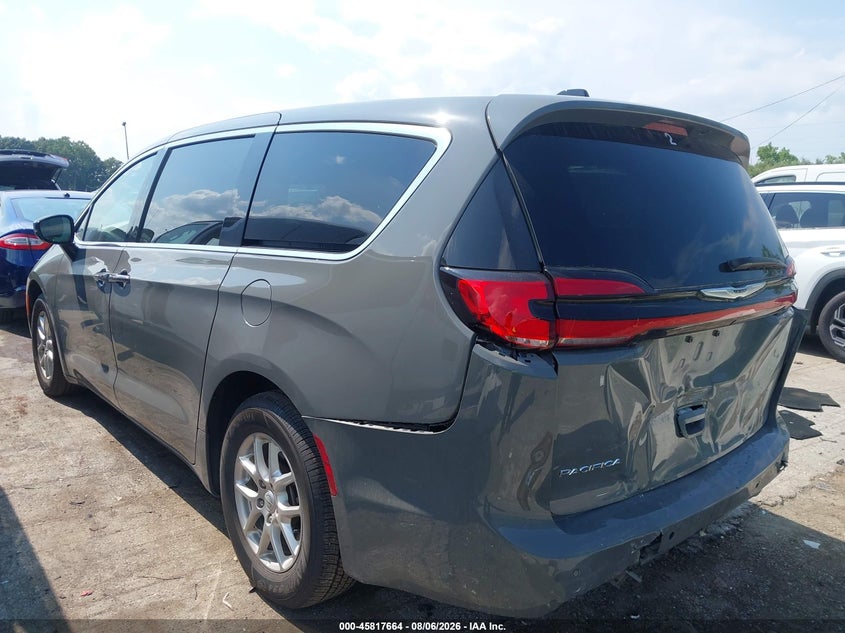 Vin: 2c4rc1bg8sr580265, lot: 46316545, chrysler pacifica select 20253