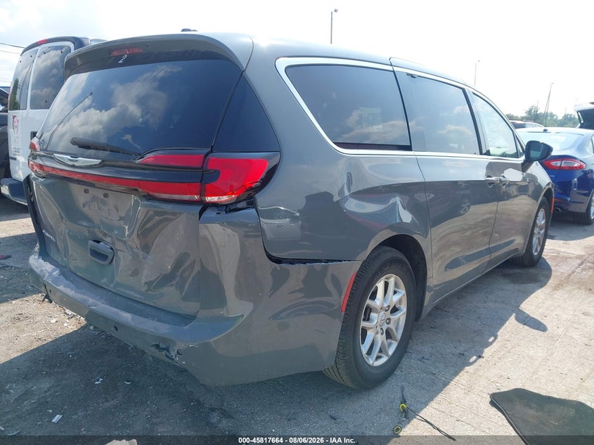 Vin: 2c4rc1bg8sr580265, lot: 46316545, chrysler pacifica select 20254