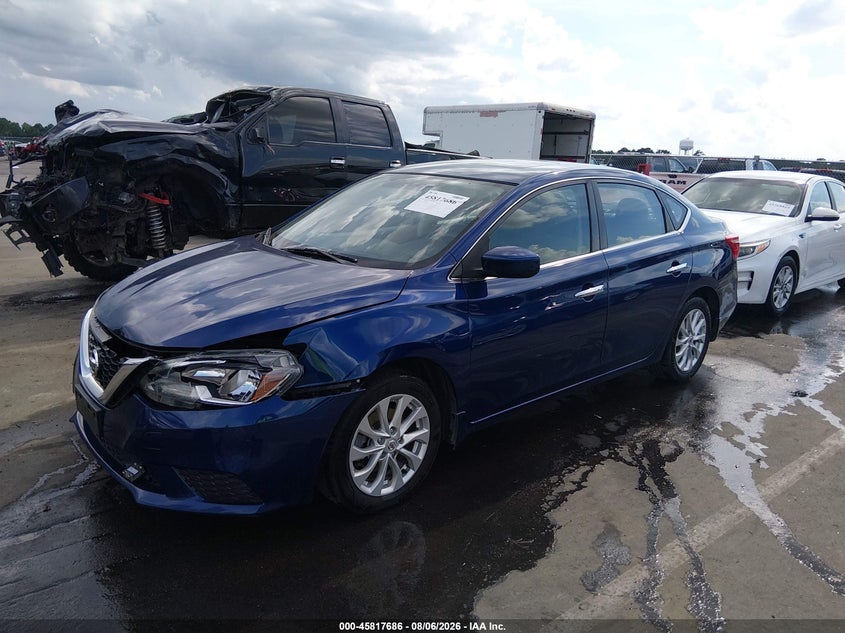 Vin: 3n1ab7ap8jy268470, lot: 46316567, nissan sentra sv 20182