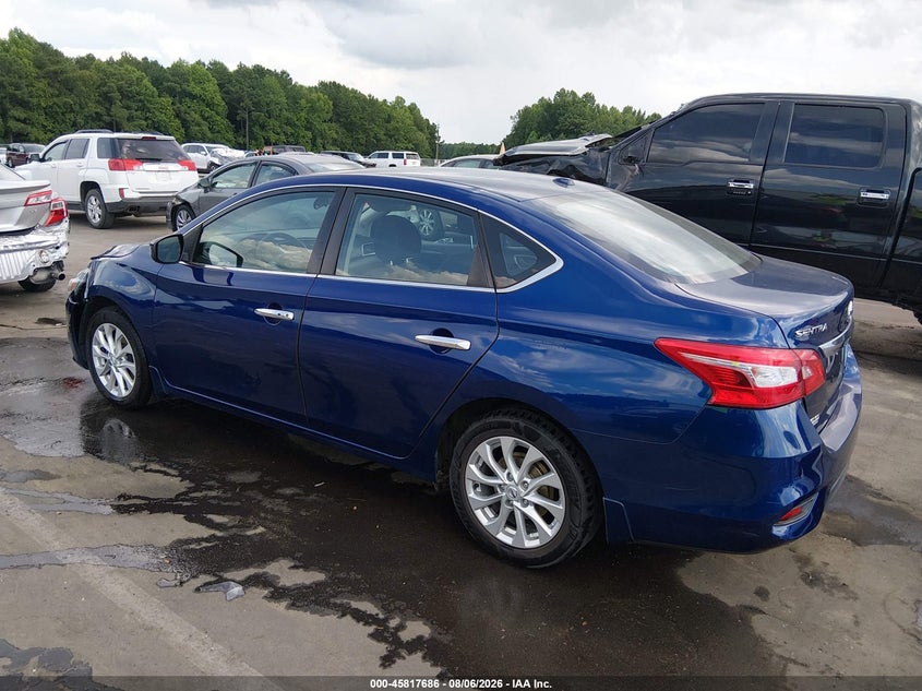 Vin: 3n1ab7ap8jy268470, lot: 46316567, nissan sentra sv 20183
