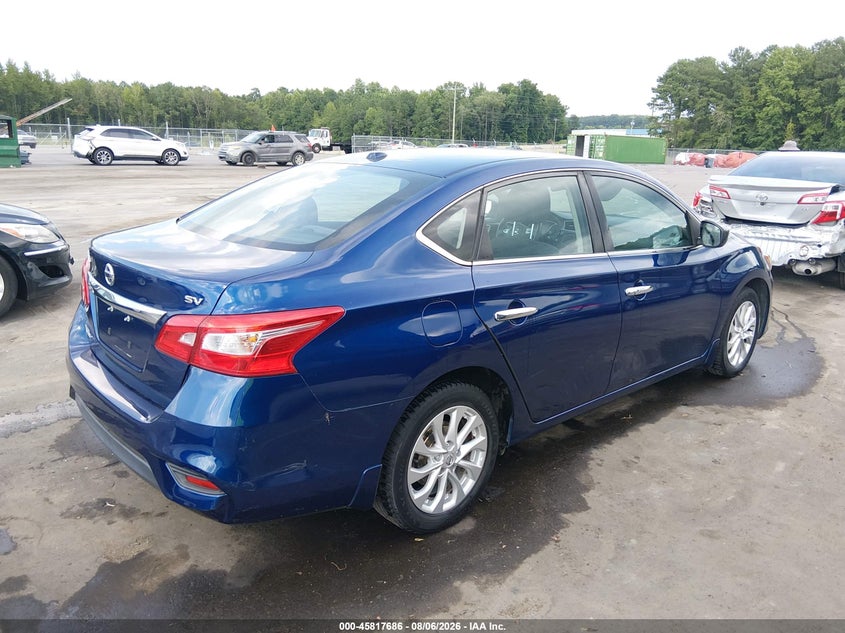 Vin: 3n1ab7ap8jy268470, lot: 46316567, nissan sentra sv 20184