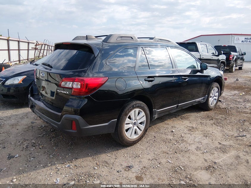Vin: 4s4bsafc0j3314205, lot: 46316570, subaru outback 2.5i premium 20184