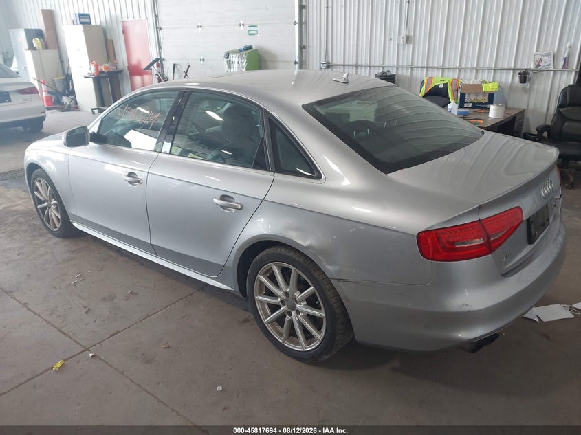 Vin: waubfafl7fn027591, lot: 46316575, audi a4 2.0t premium 20153
