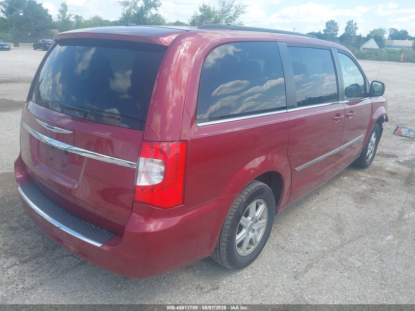 Vin: 2c4rc1bg0cr189550, lot: 46316590, chrysler town & country touring 20124