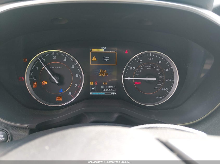 2019 SUBARU CROSSTREK auction photo 7