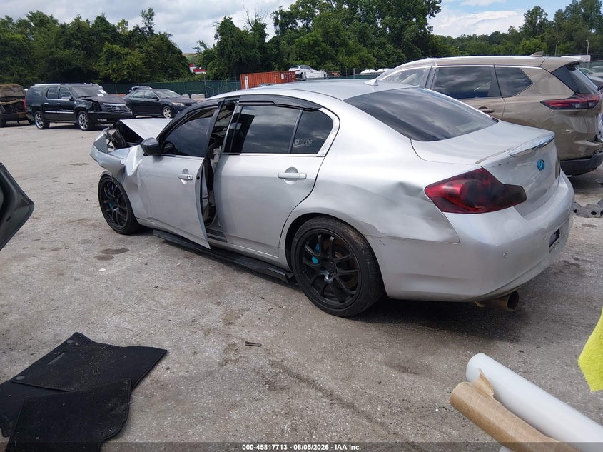 Vin: jn1cv6arxam250437, lot: 46316594, infiniti g37x 20103